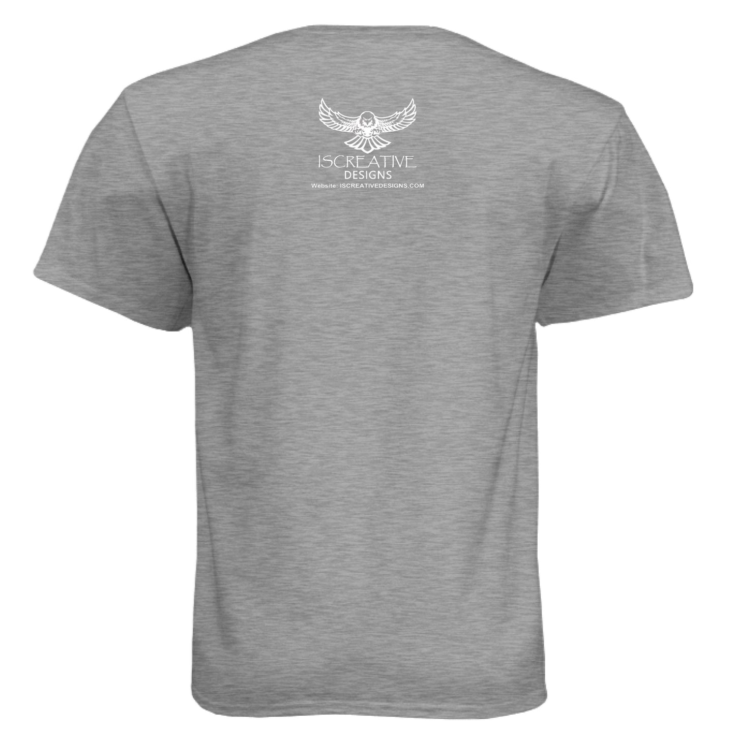 Dark Heather Grey (60/40) - BACK