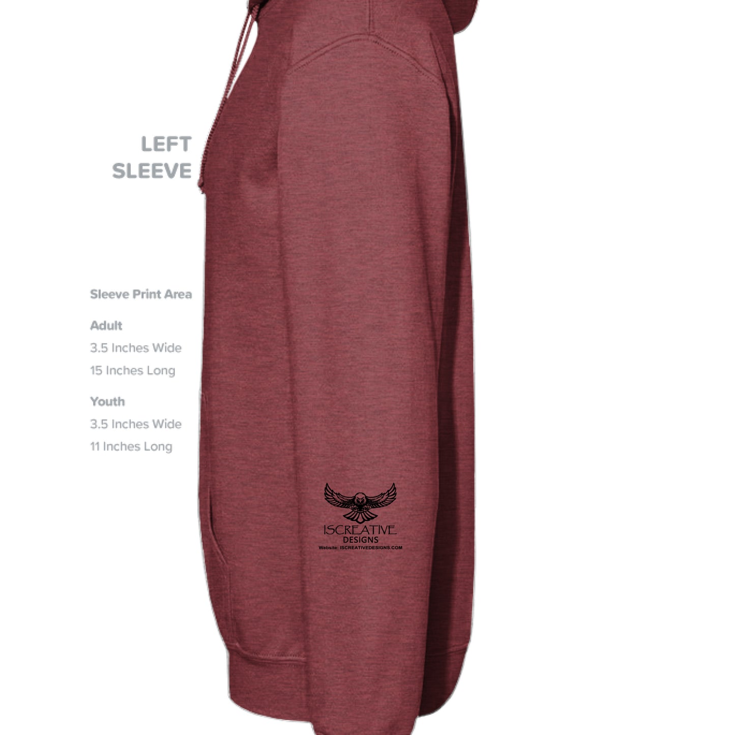 HEATHER MAROON - SLEEVE_LEFT