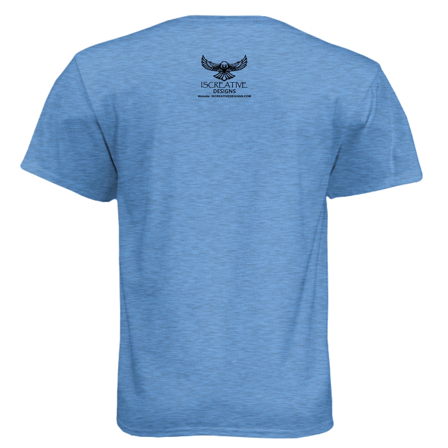 Heather Columbia Blue - BACK