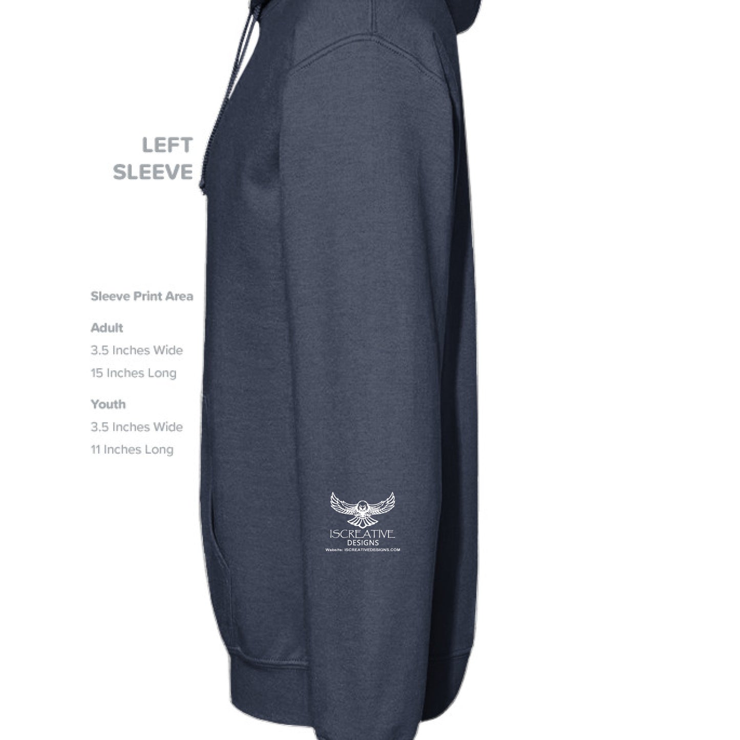 True Navy - SLEEVE_LEFT