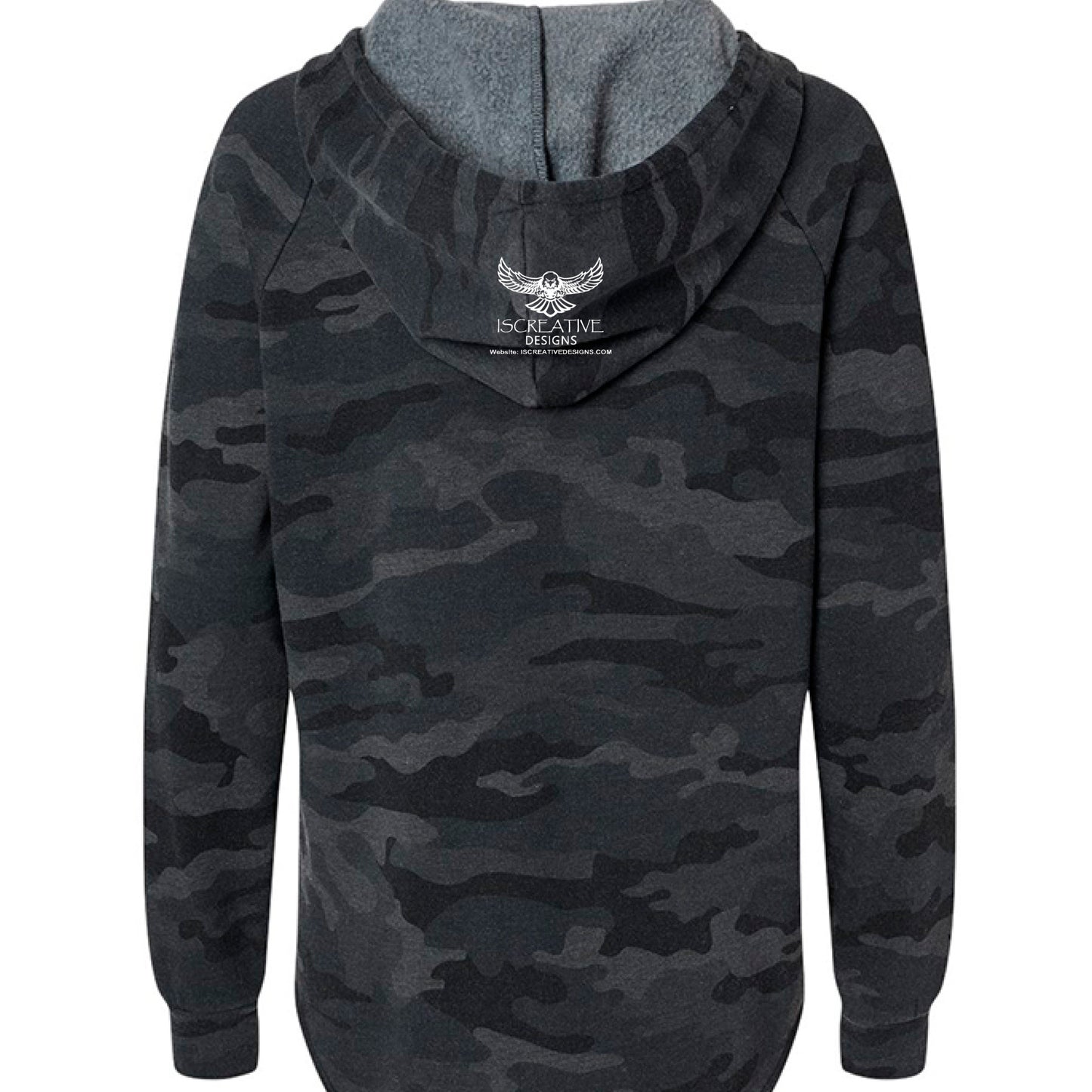 Black Camo Heather - BACK