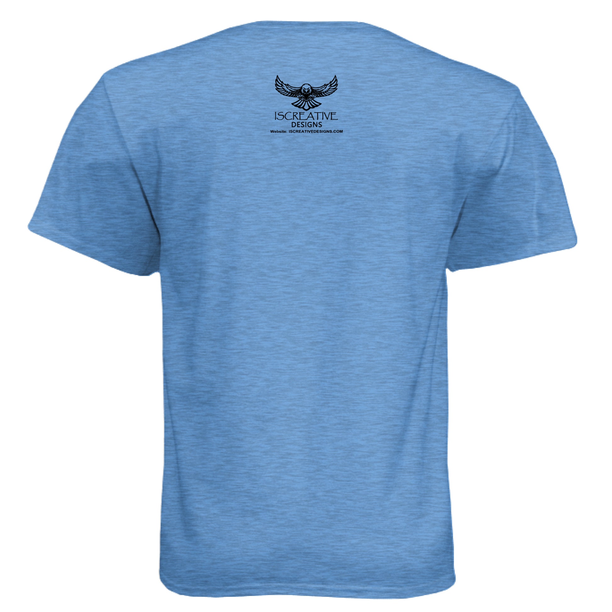 Heather Columbia Blue - BACK