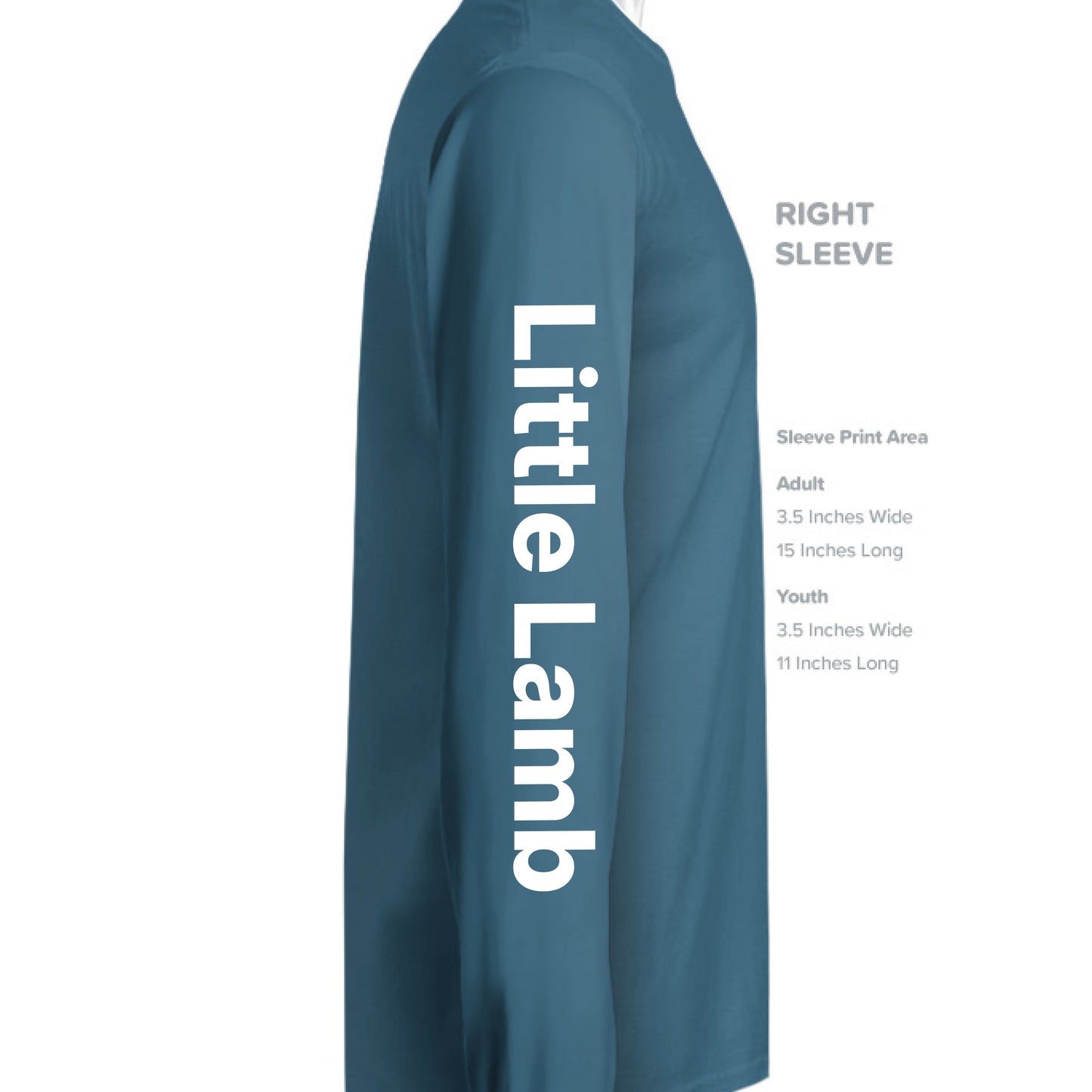 Heather Deep Teal - SLEEVE_RIGHT