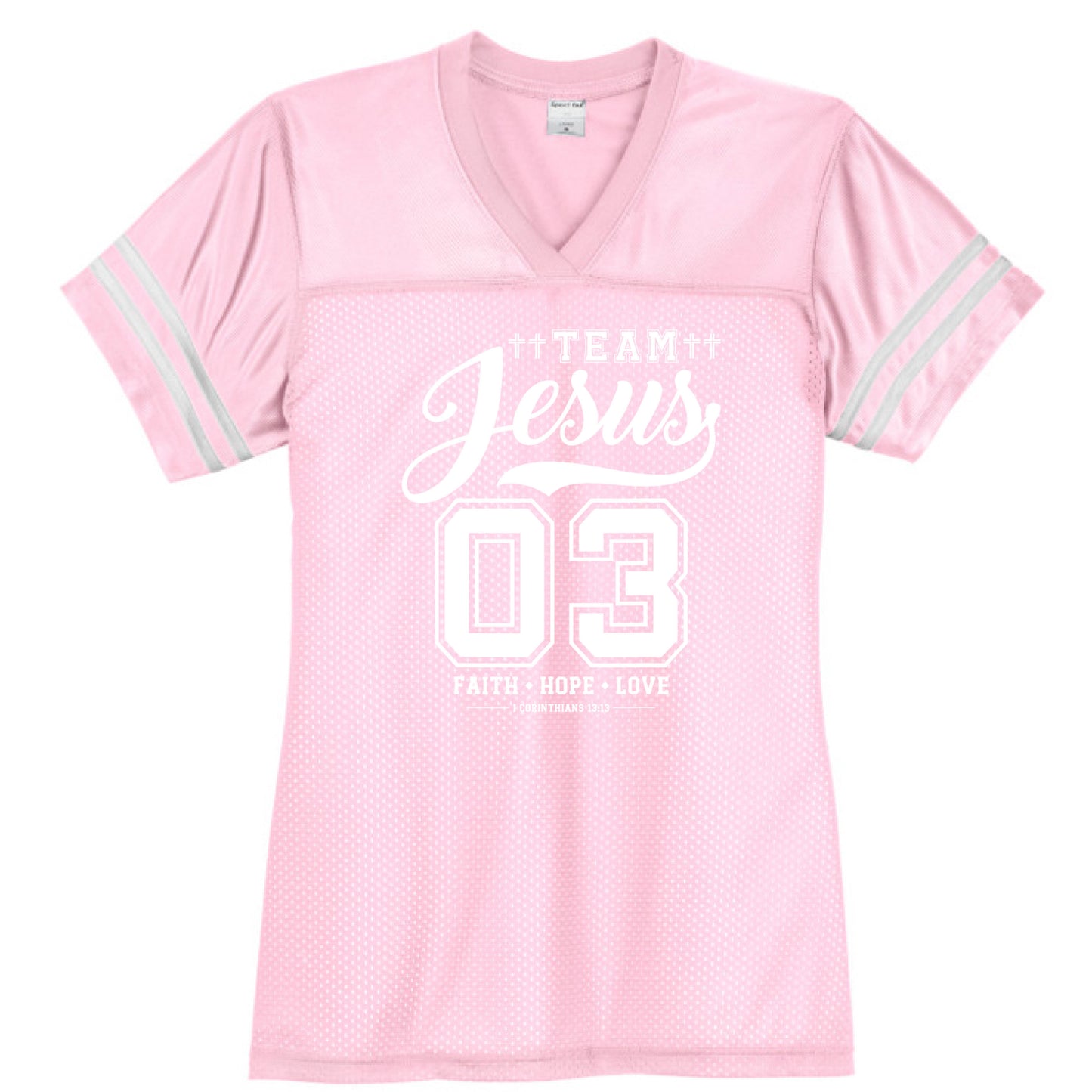 Lt Pink/White - FRONT