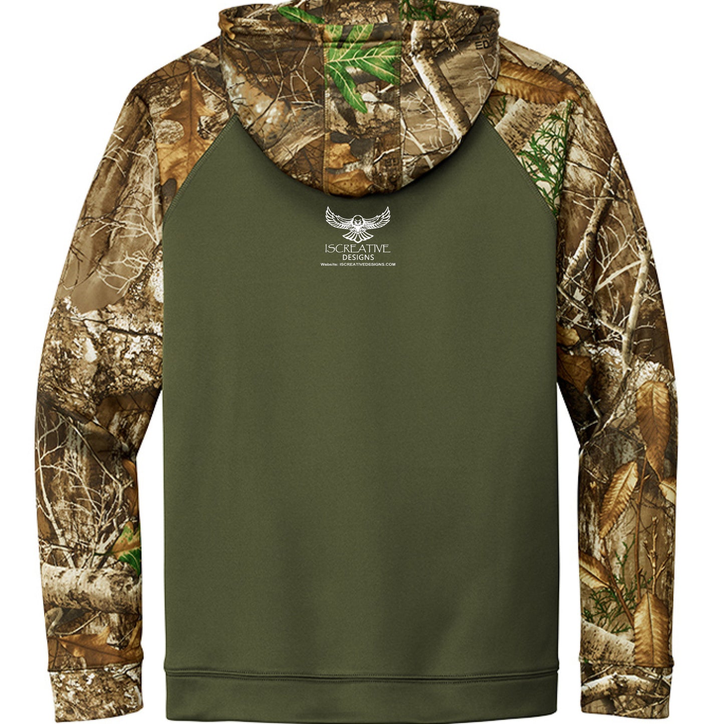 Olive Drab Green/ Realtree Edge - BACK