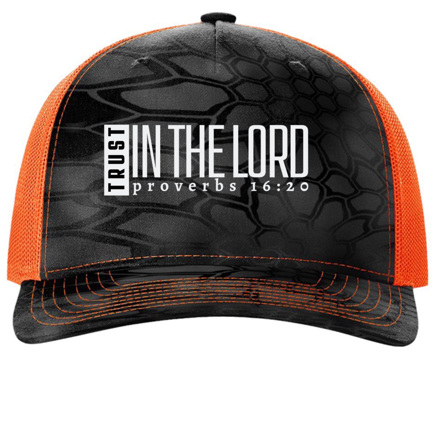 Kryptek Typhon/ Neon Orange - FRONT