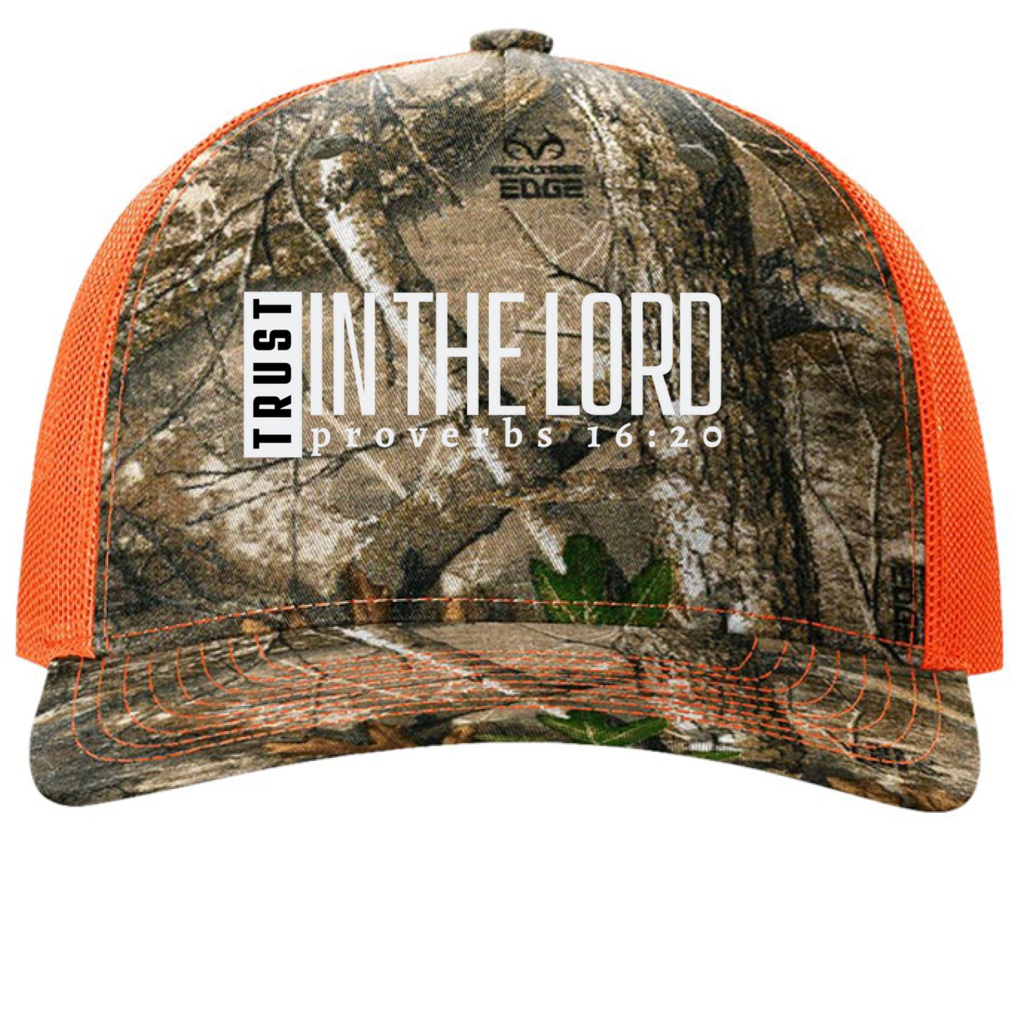 Realtree Edge/ Neon Orange - FRONT