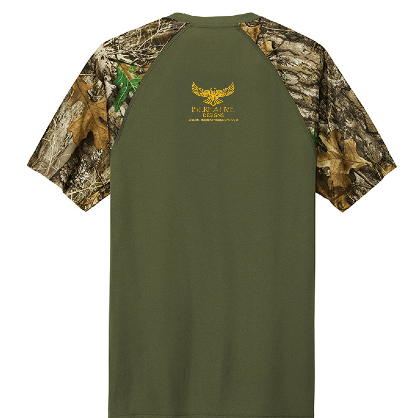 Olive Drab Green/ Realtree Edge - BACK