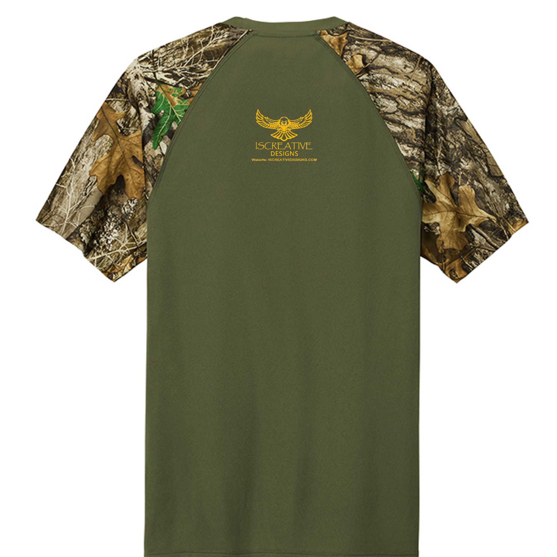 Olive Drab Green/ Realtree Edge - BACK