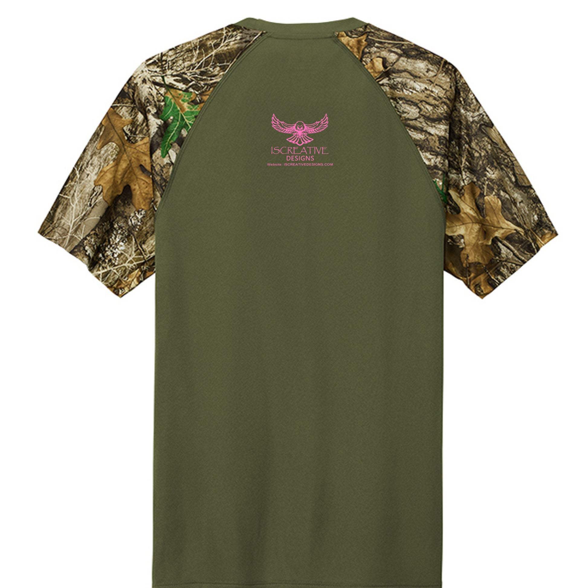 Olive Drab Green/ Realtree Edge - BACK