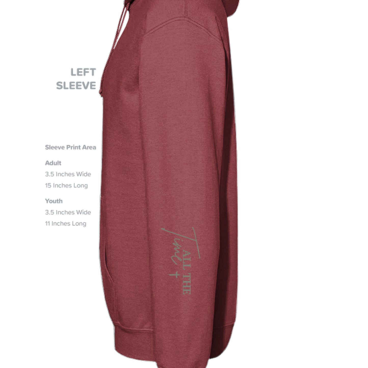 MAROON - SLEEVE_LEFT