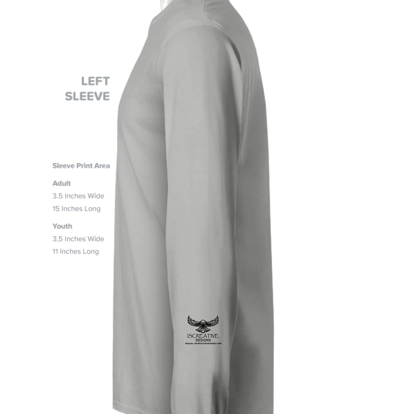 Light Grey Hth - SLEEVE_LEFT