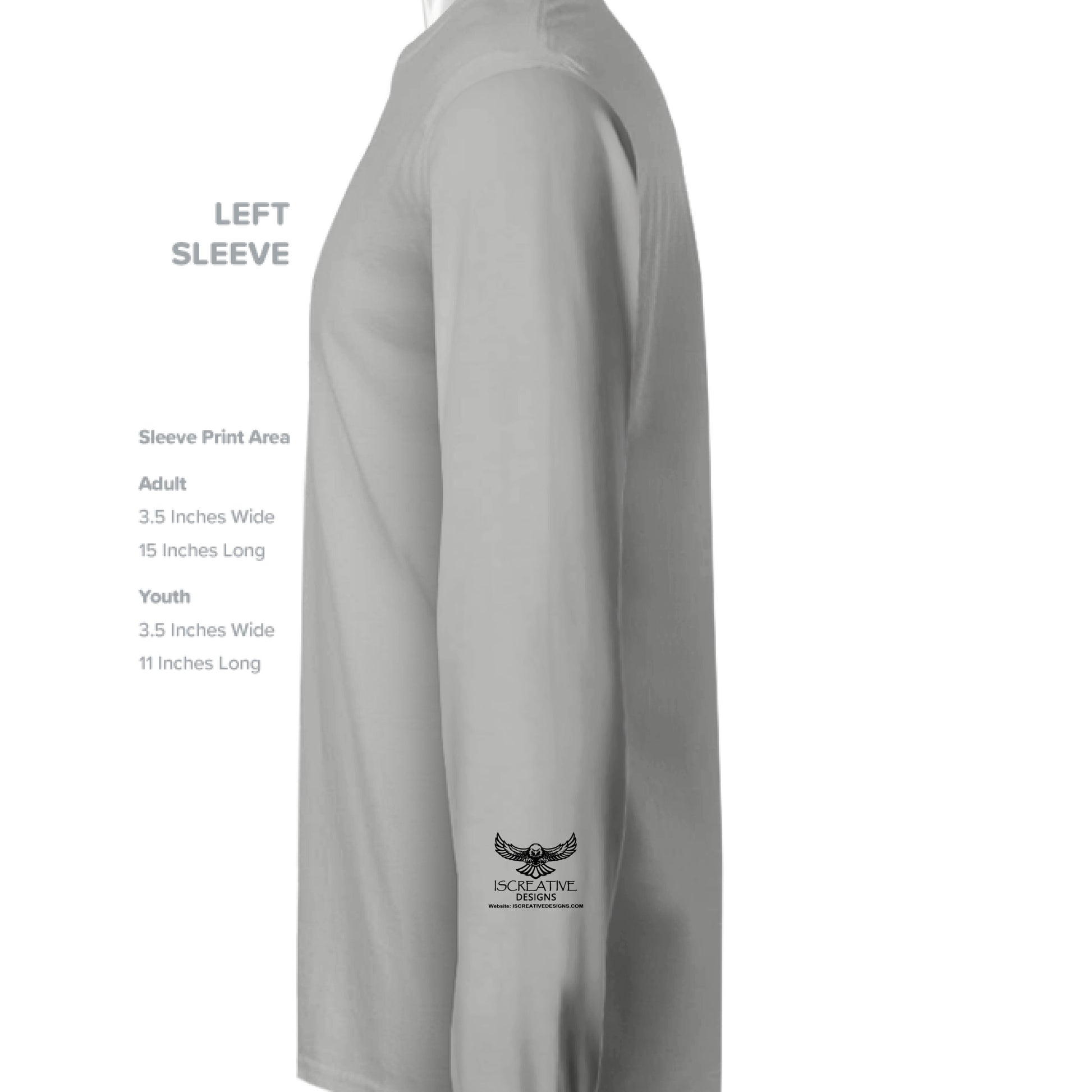 Light Grey Hth - SLEEVE_LEFT