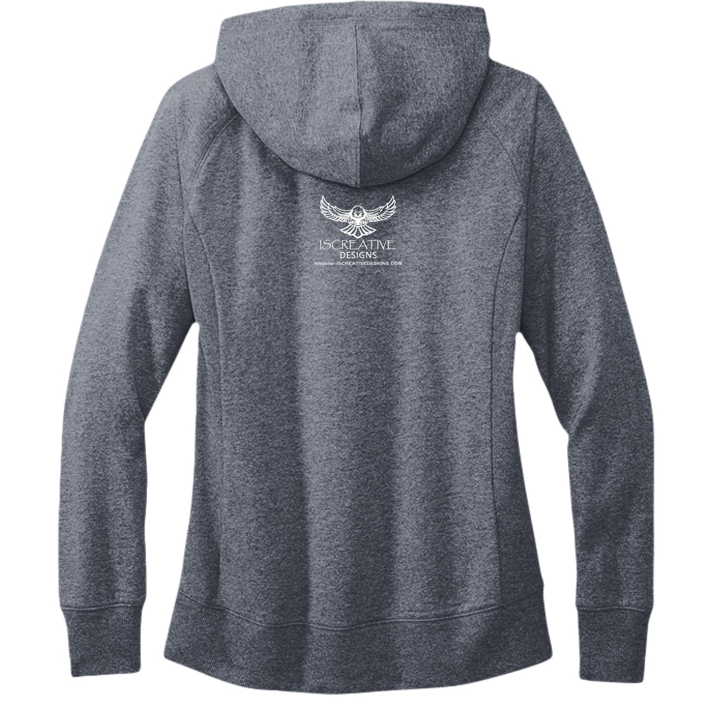 Heathered Navy - BACK