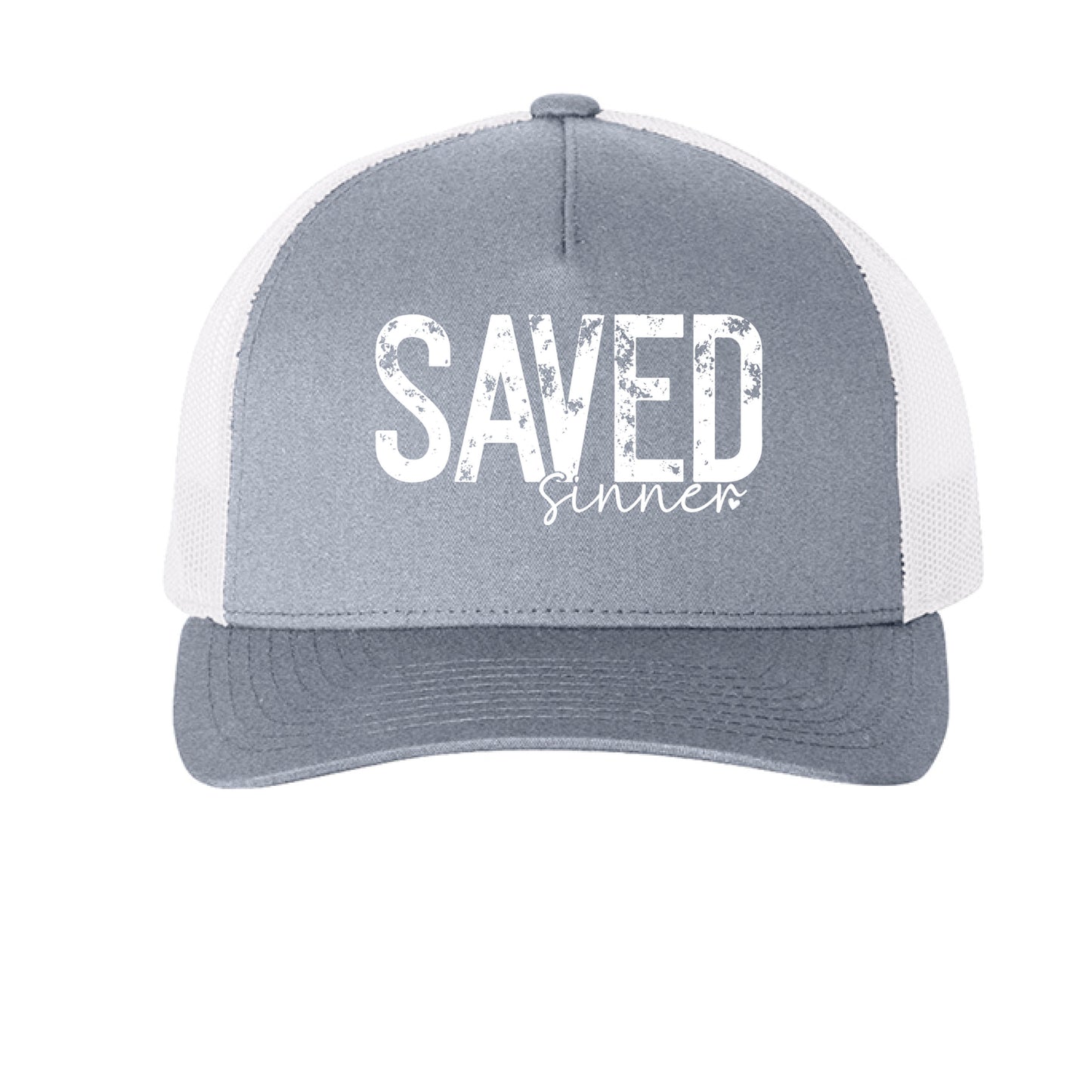 Heather/ White - FRONT