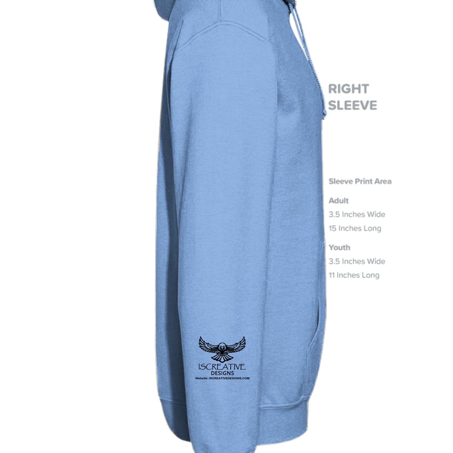 Carolina Blue - SLEEVE_RIGHT